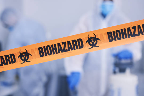 Professional Blood Cleanup technician working in Anderson Island, WA